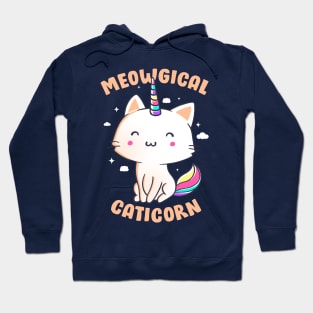 Meowgical Caticorn Cute Gift Hoodie